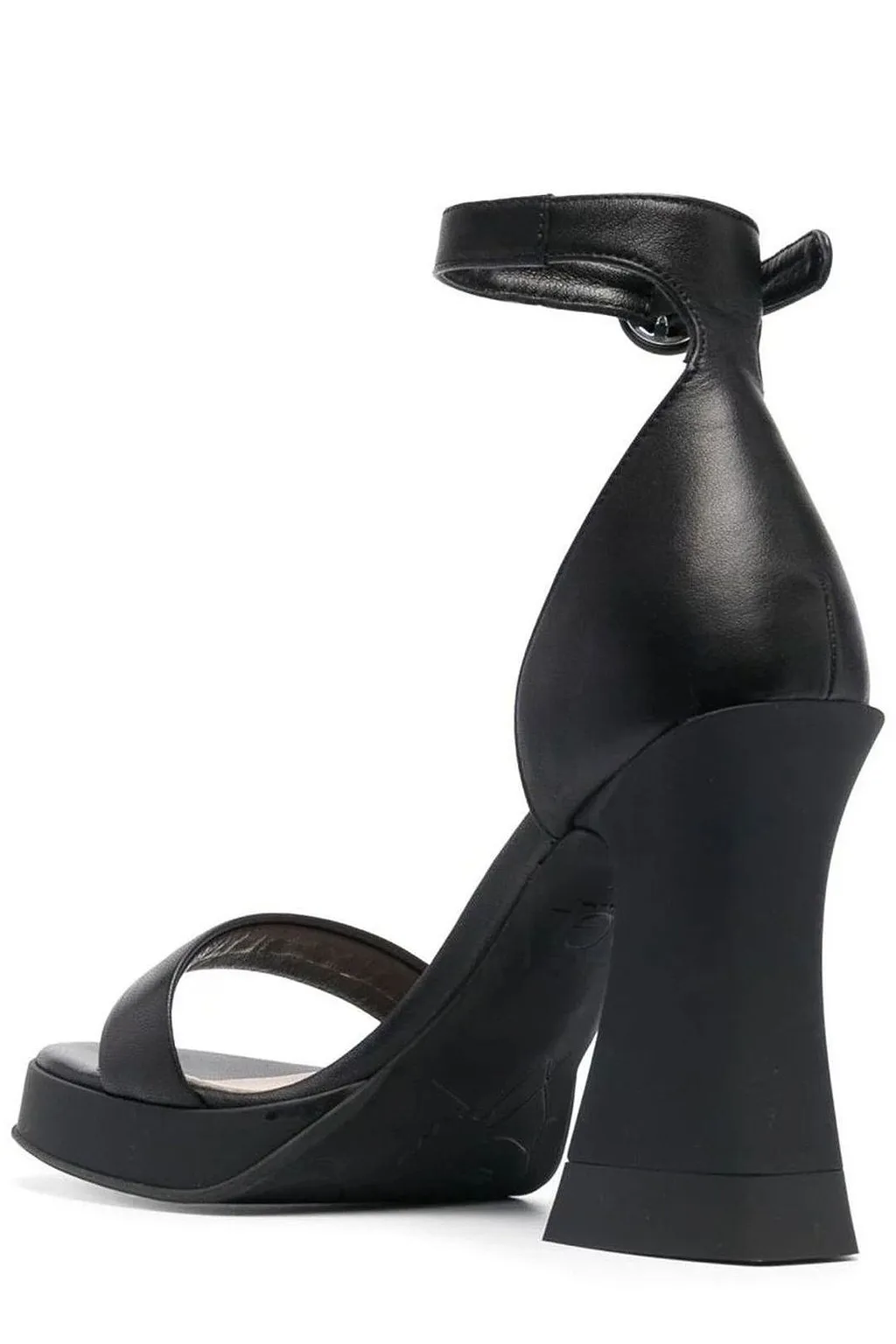 Janis Platform Ankle-Strap Heeled Sandals
