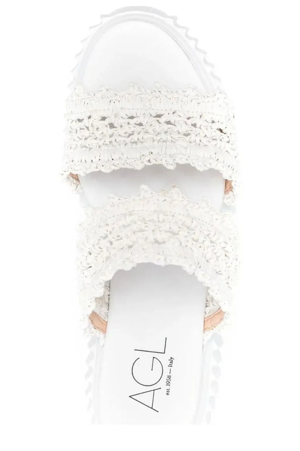 Agl Lara Woven Platform Sandals