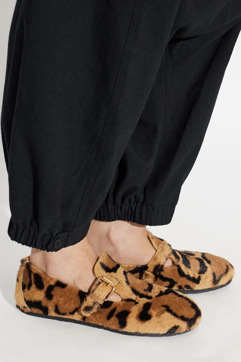 Agl Hoola Buckle Flat Shoes