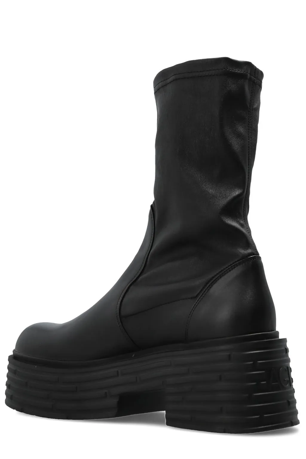 Agl Lignes Platform Ankle Boots