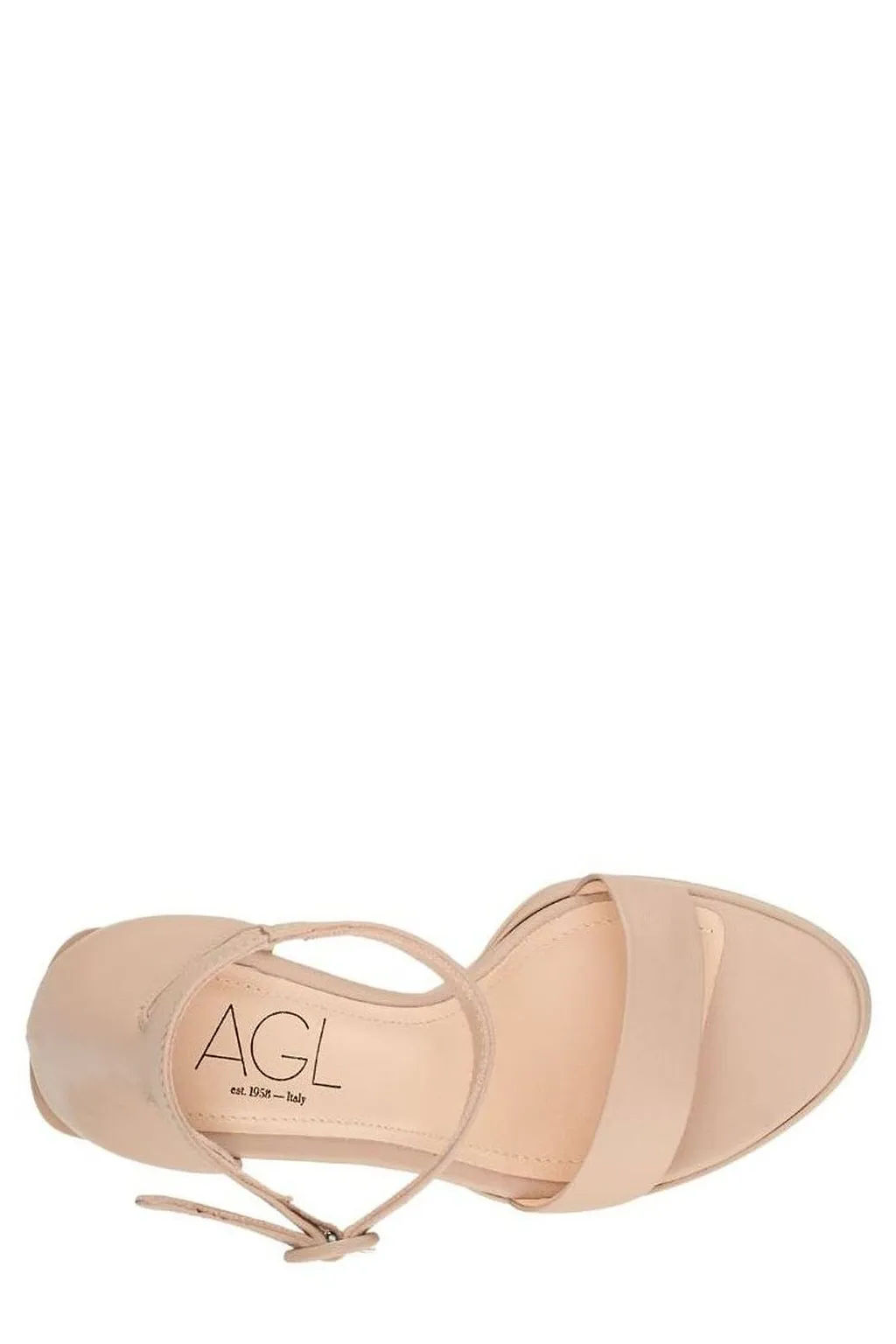 Janis Platform Ankle-Strap Heeled Sandals