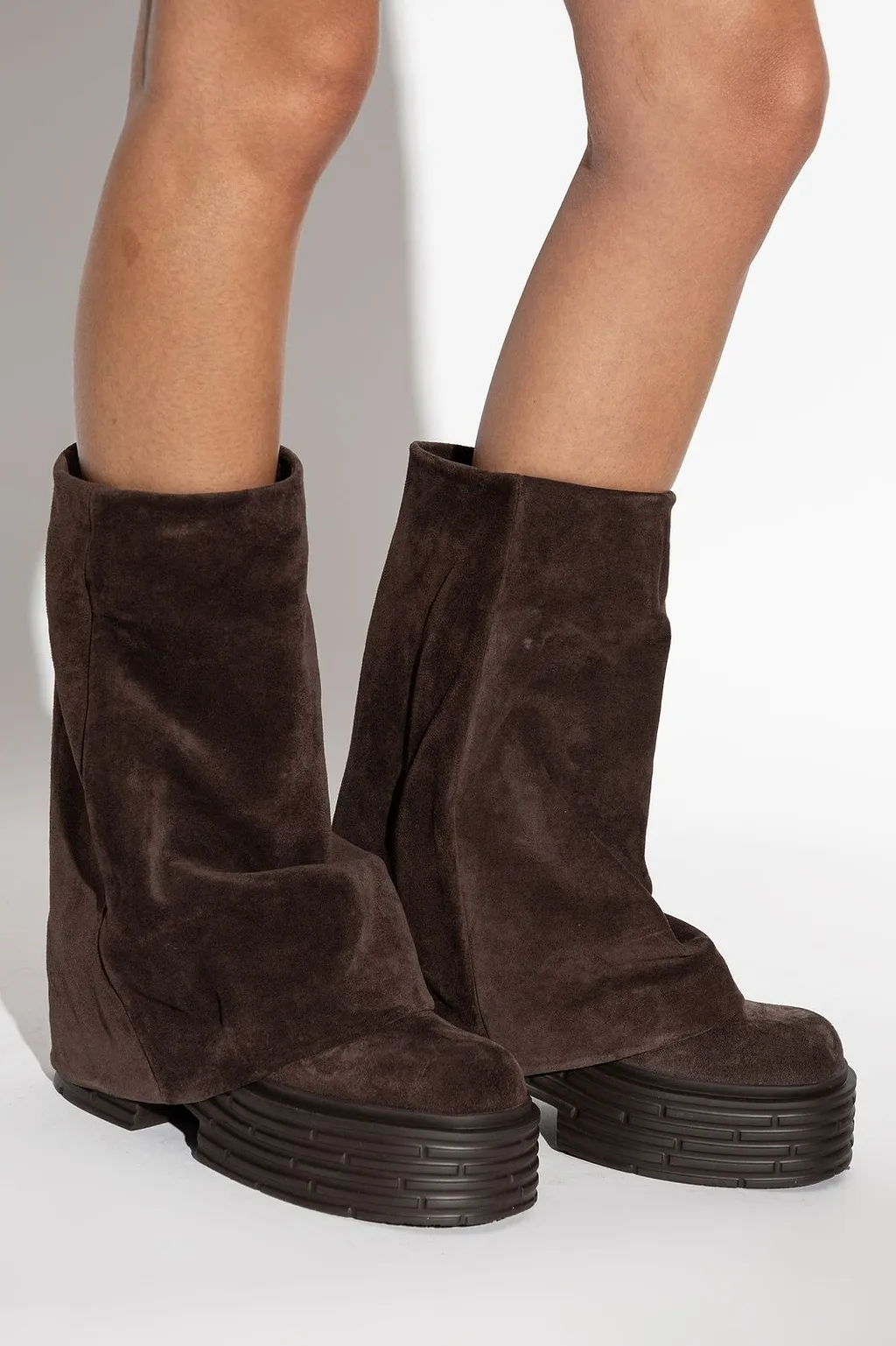 Agl Lignes Platform Ankle Boots