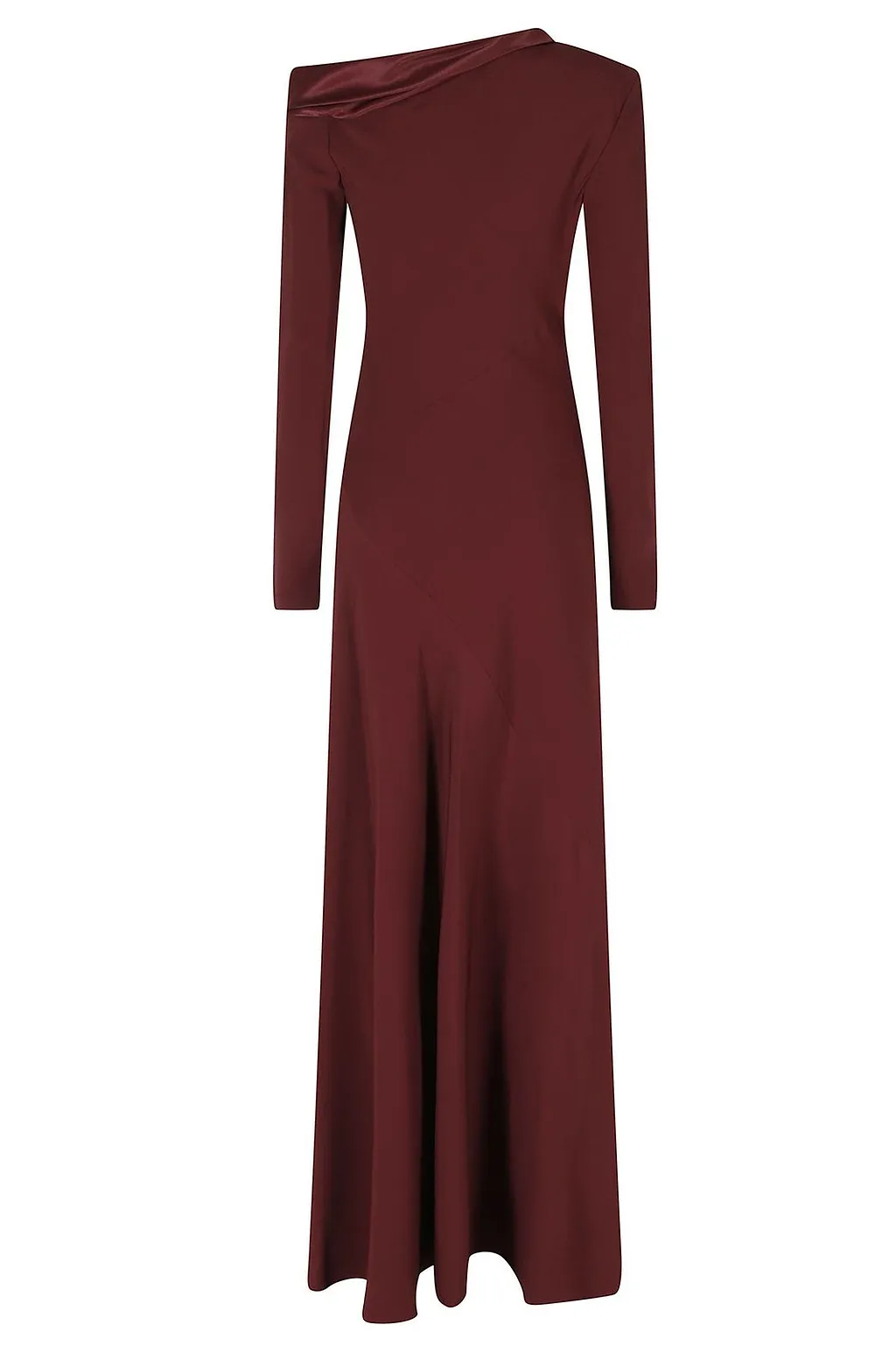 Alberta Ferretti One-Shoulder Long Dress