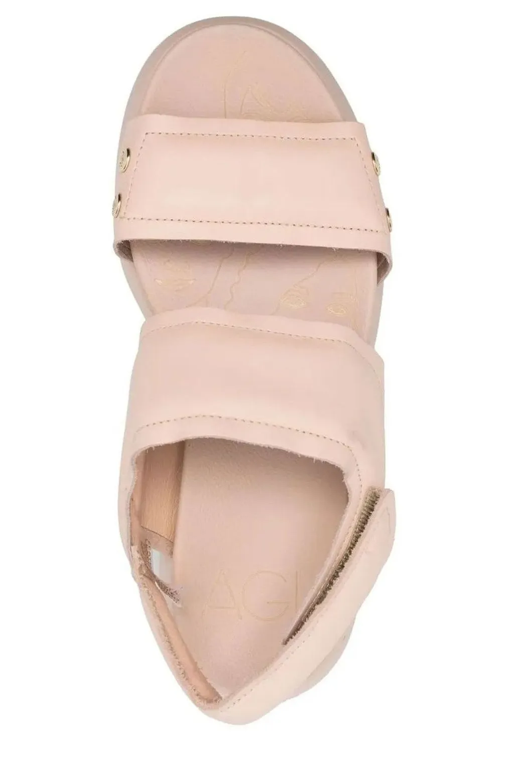 Agl Puffy Platform Heeled Sandals
