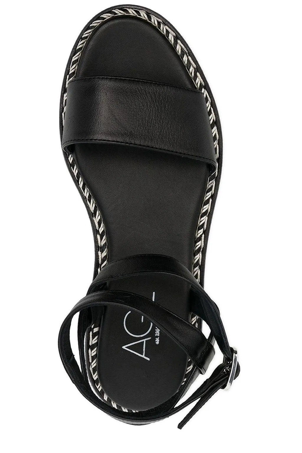 Agl Myrte Ankle-Strap Platform Flat Sandals