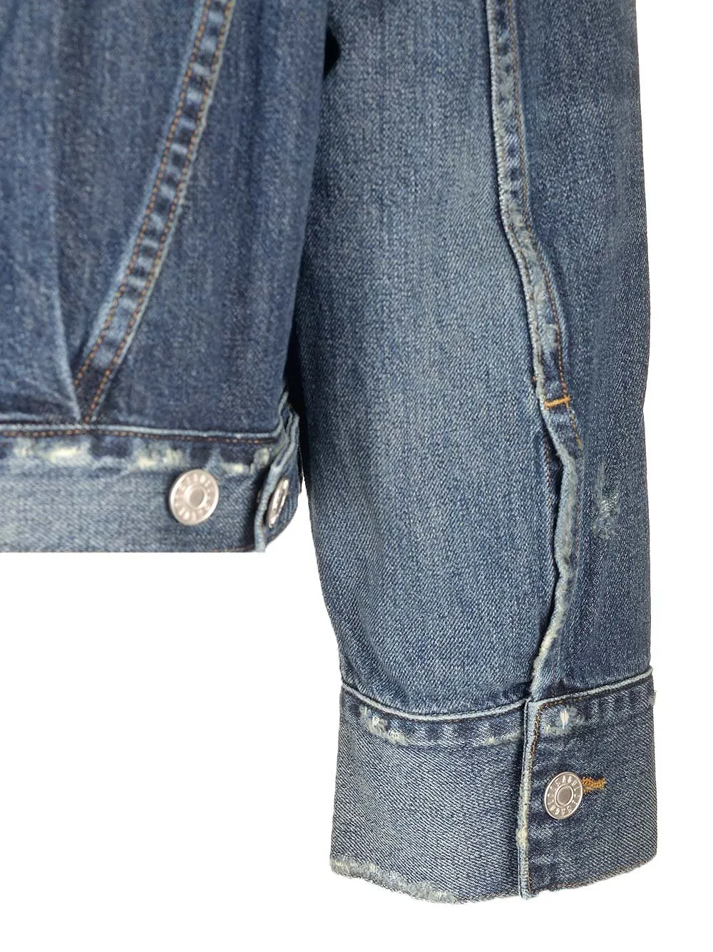 Agolde Dorian Distressed Denim Jacket