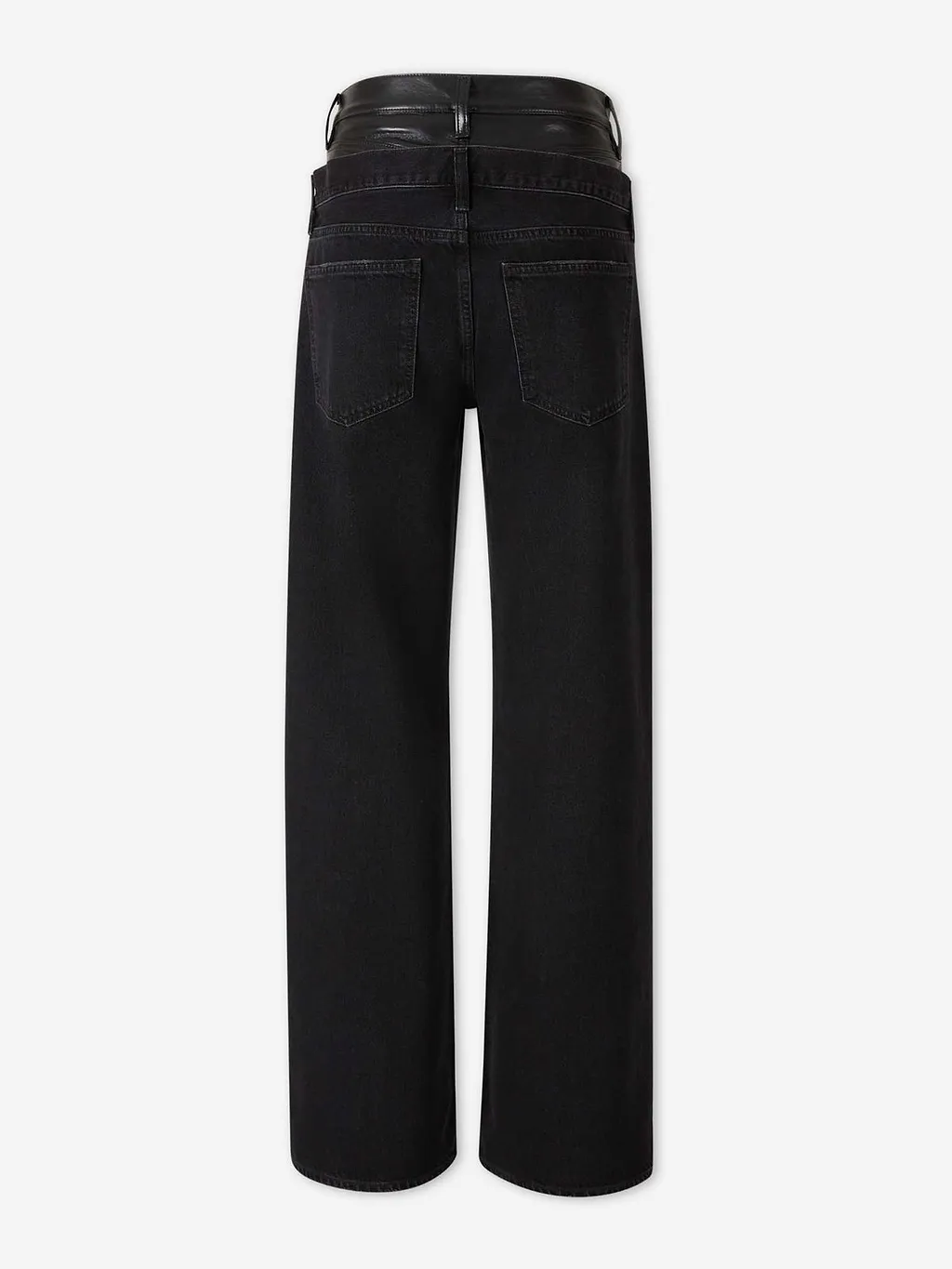 Elson Double-Waist Straight Jeans