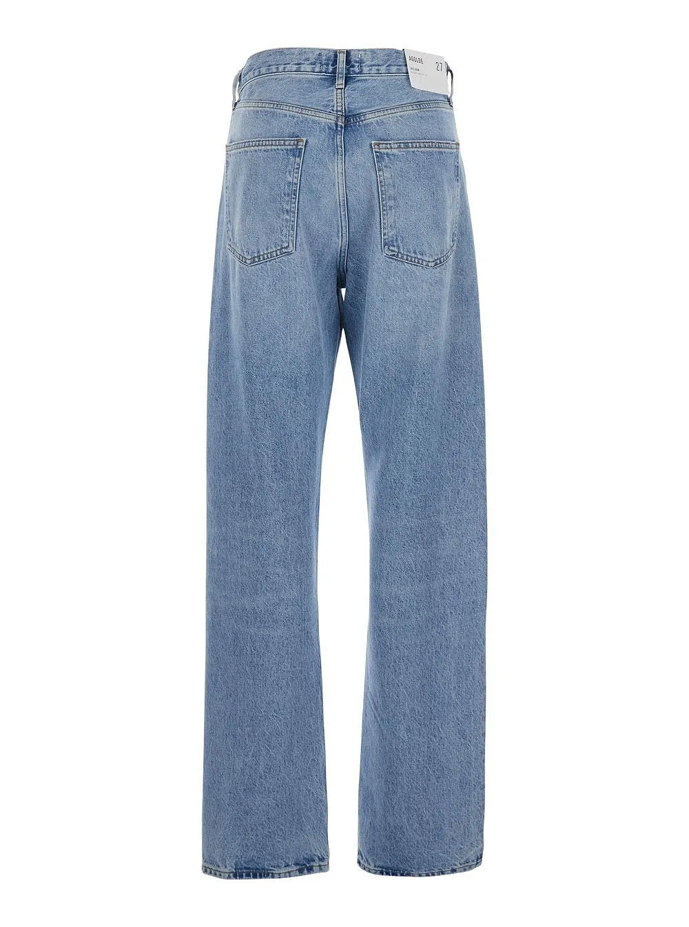 Agolde High-Rise Straight-Leg Jeans