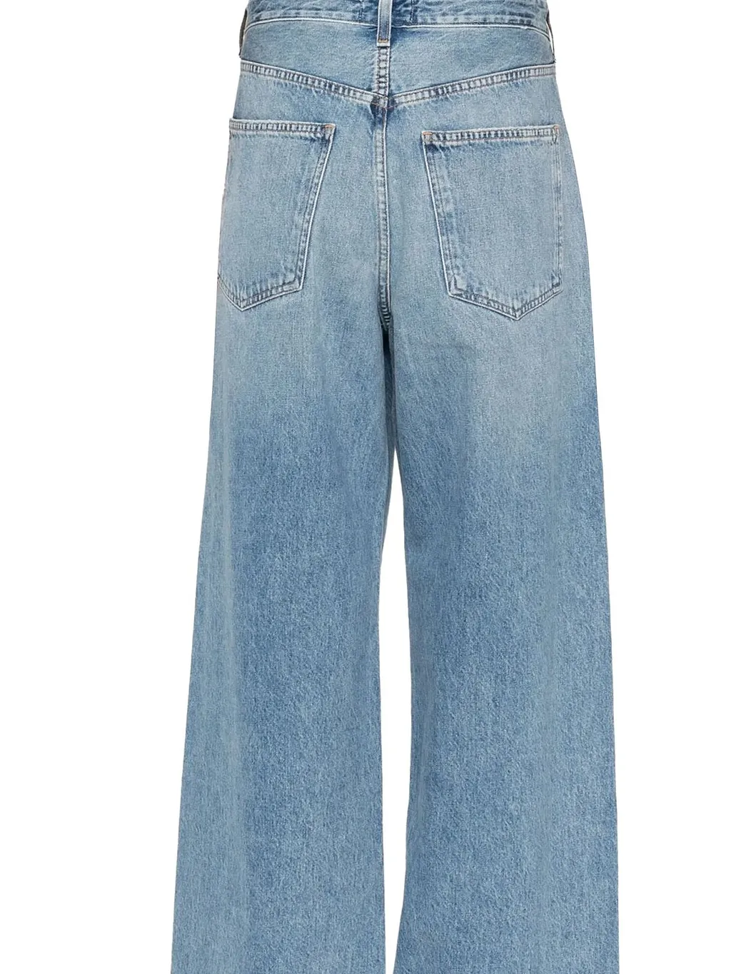 Agolde High-Rise Wide-Leg Jeans