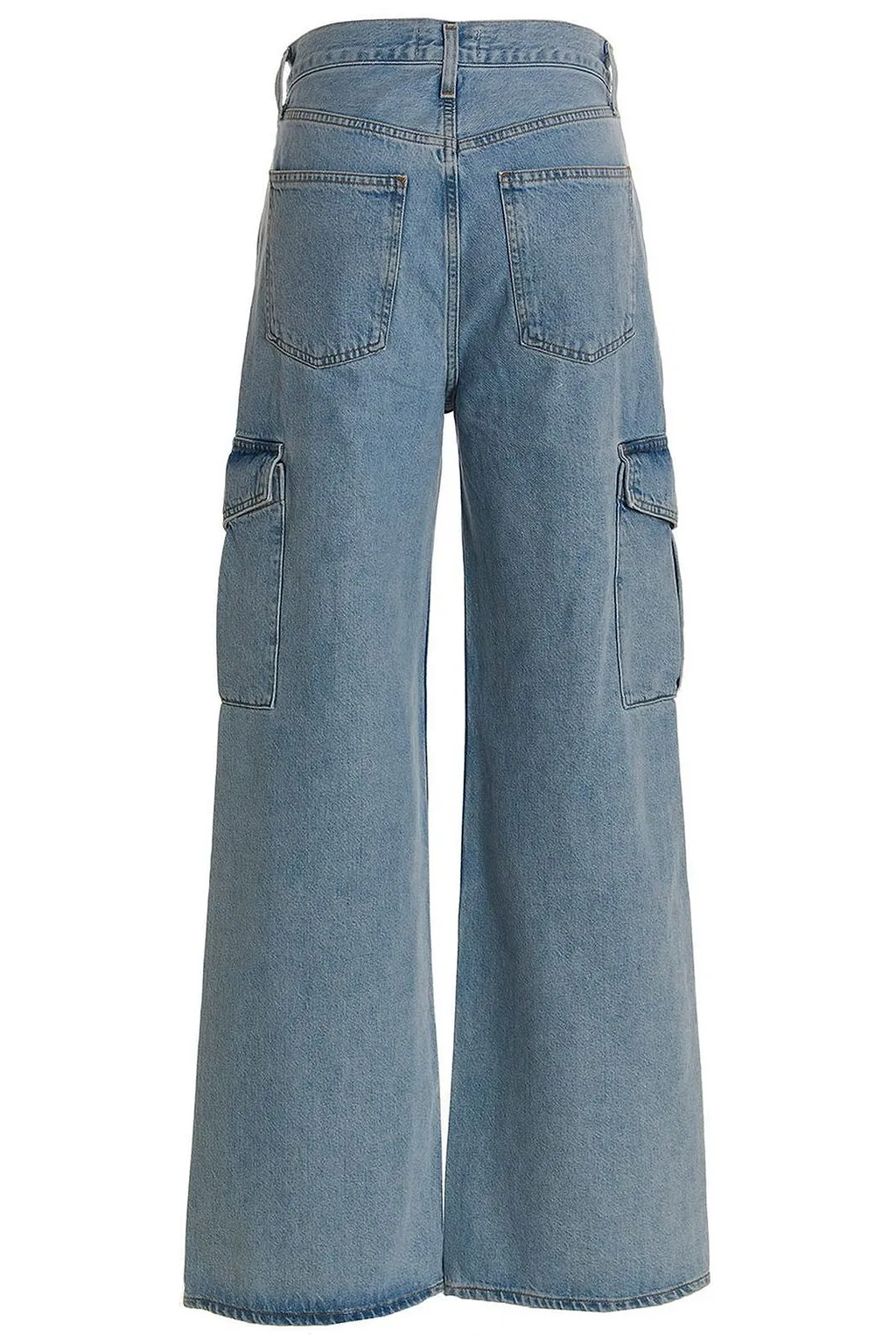 Agolde High Waisted Wide-Leg Jeans