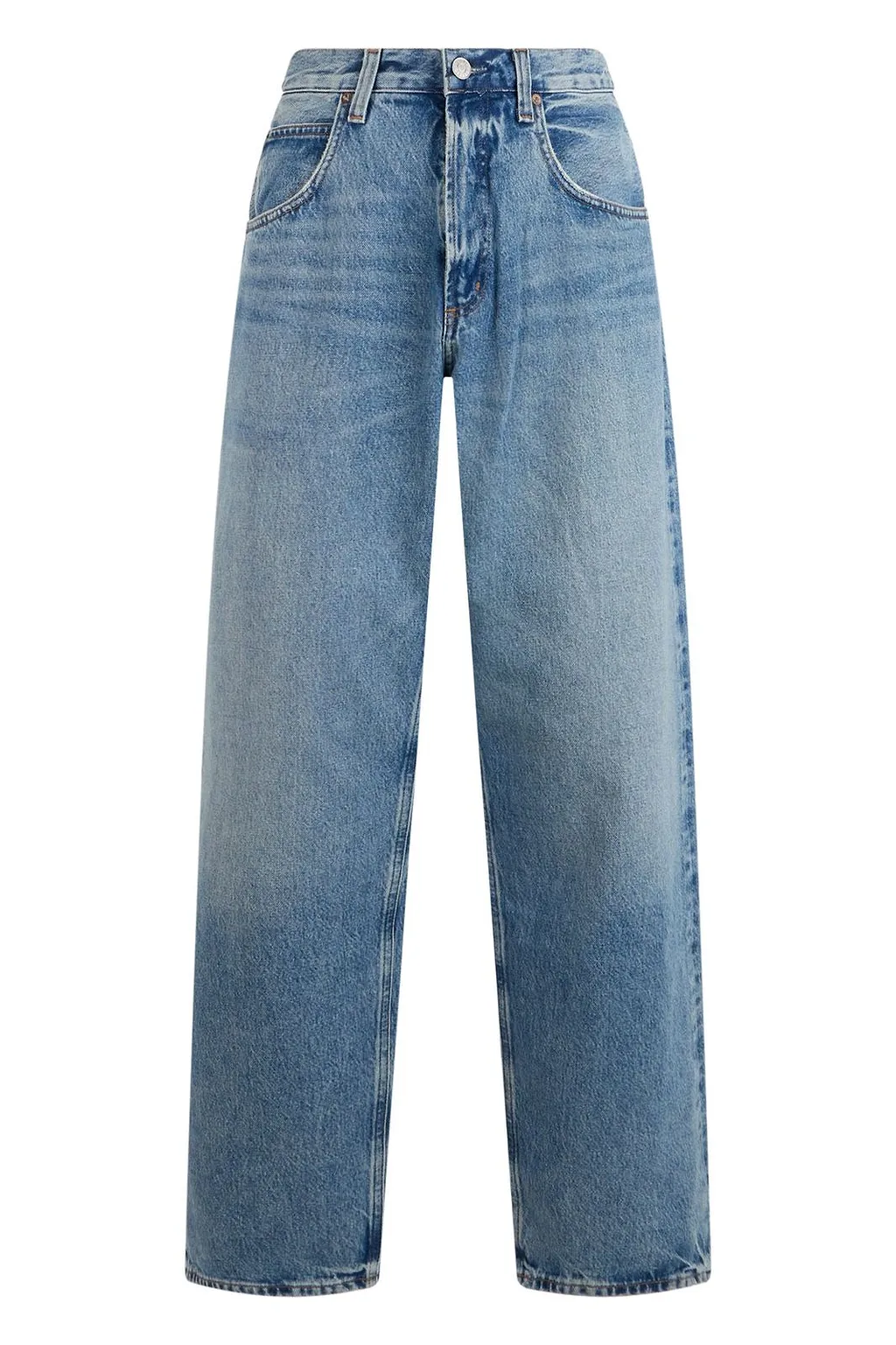 Agolde High-Rise Wide-Leg Jeans