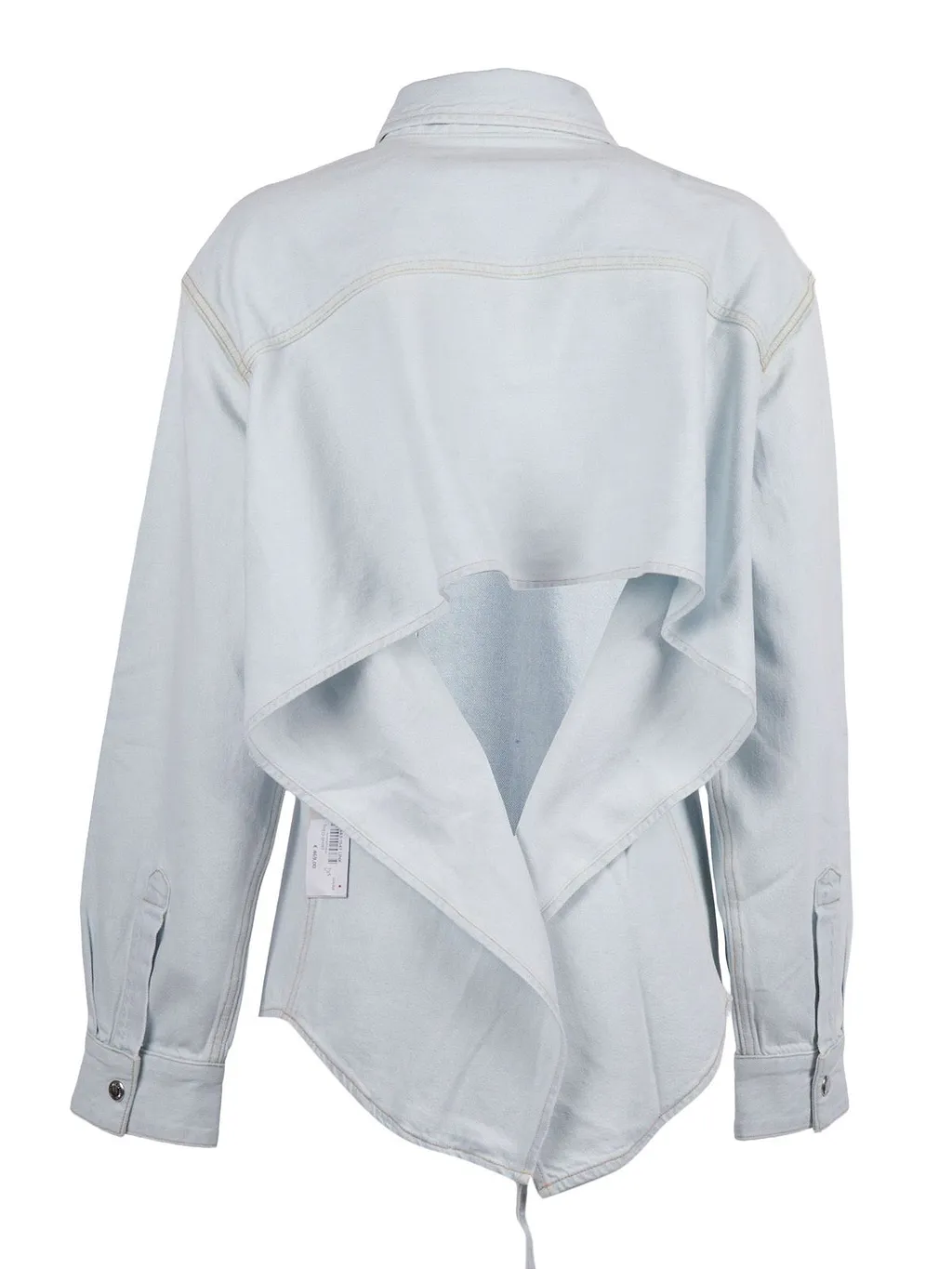 Agolde Long-Sleeved Buttoned Denim Shirt
