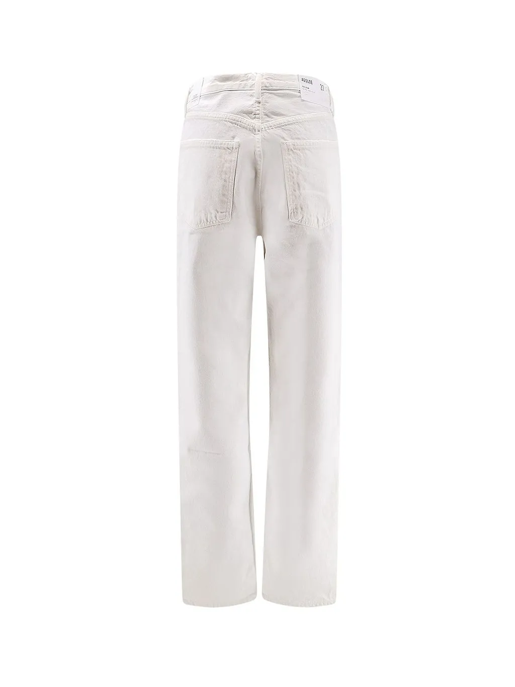 Agolde Mid-Rise Straight-Leg Jeans