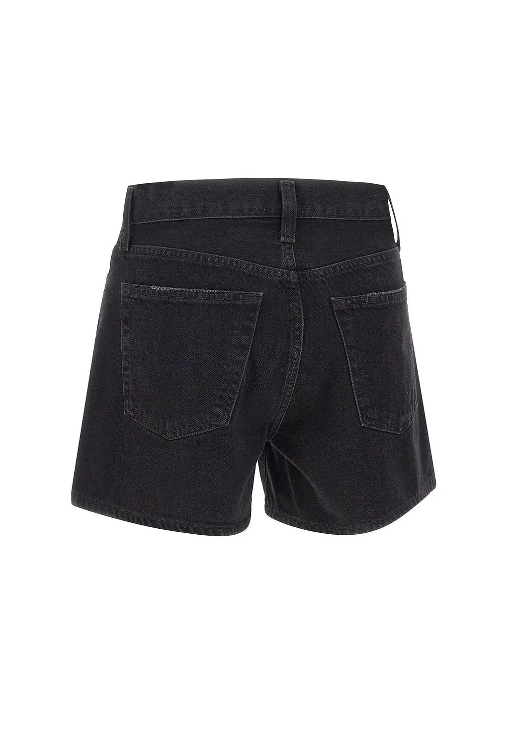 Parker Long High-Rise Denim Shorts