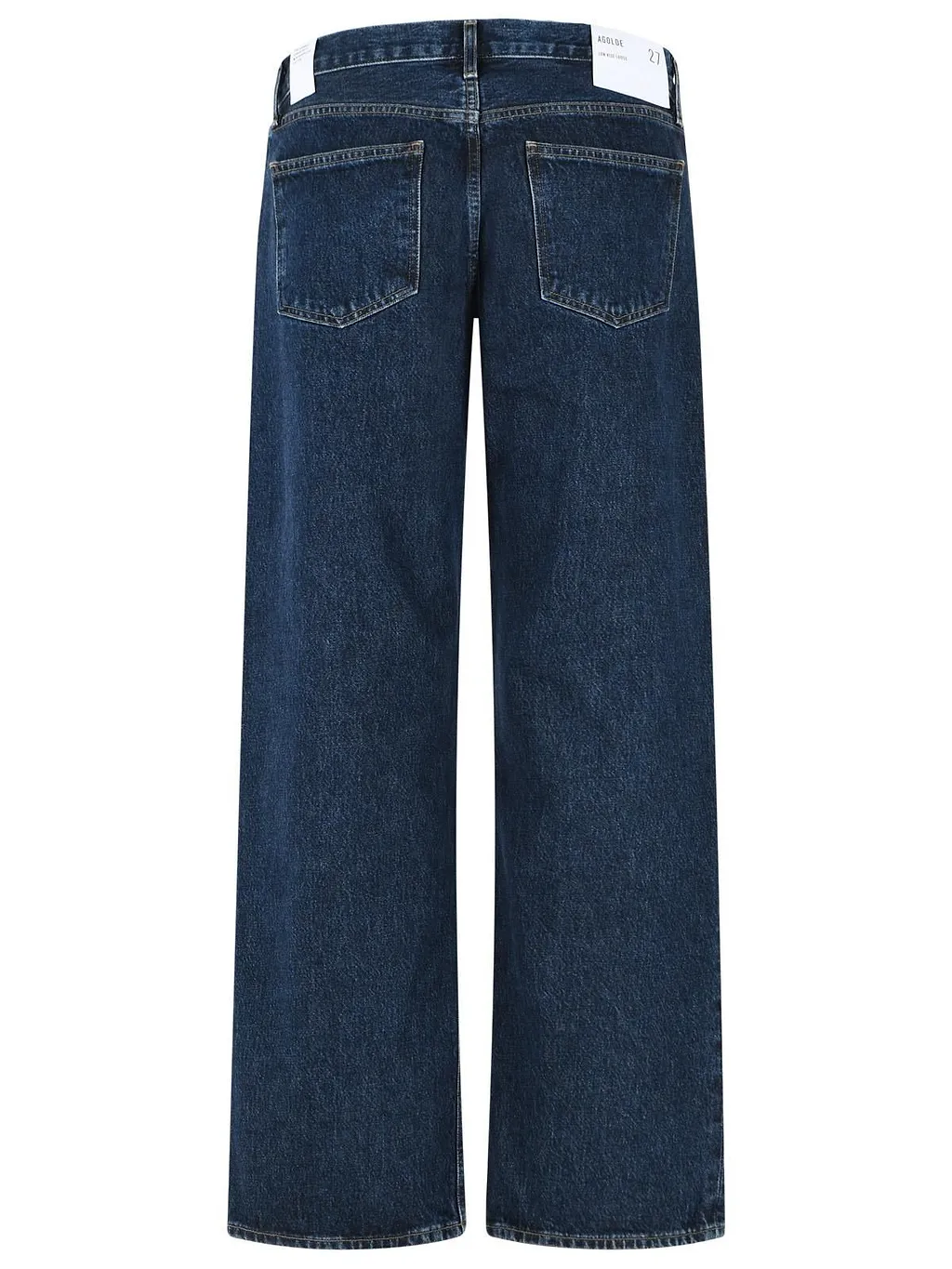 Agolde Mid-Rise Straight-Leg Jeans