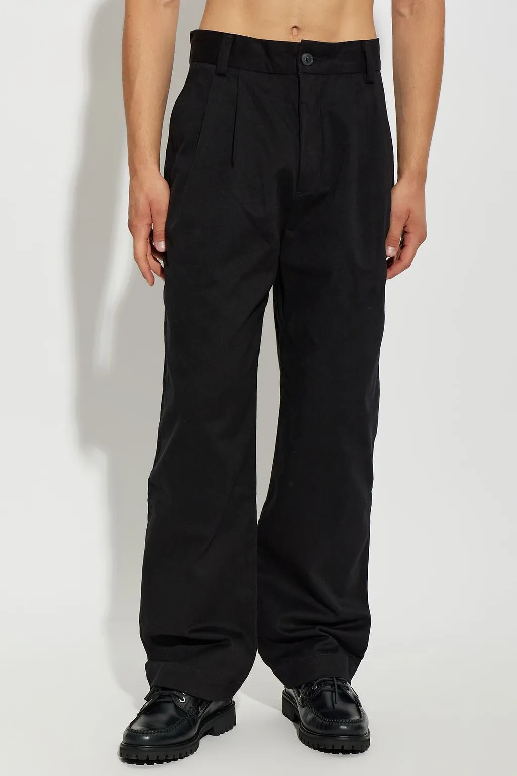 Agolde Pleated Wide-Leg Pants