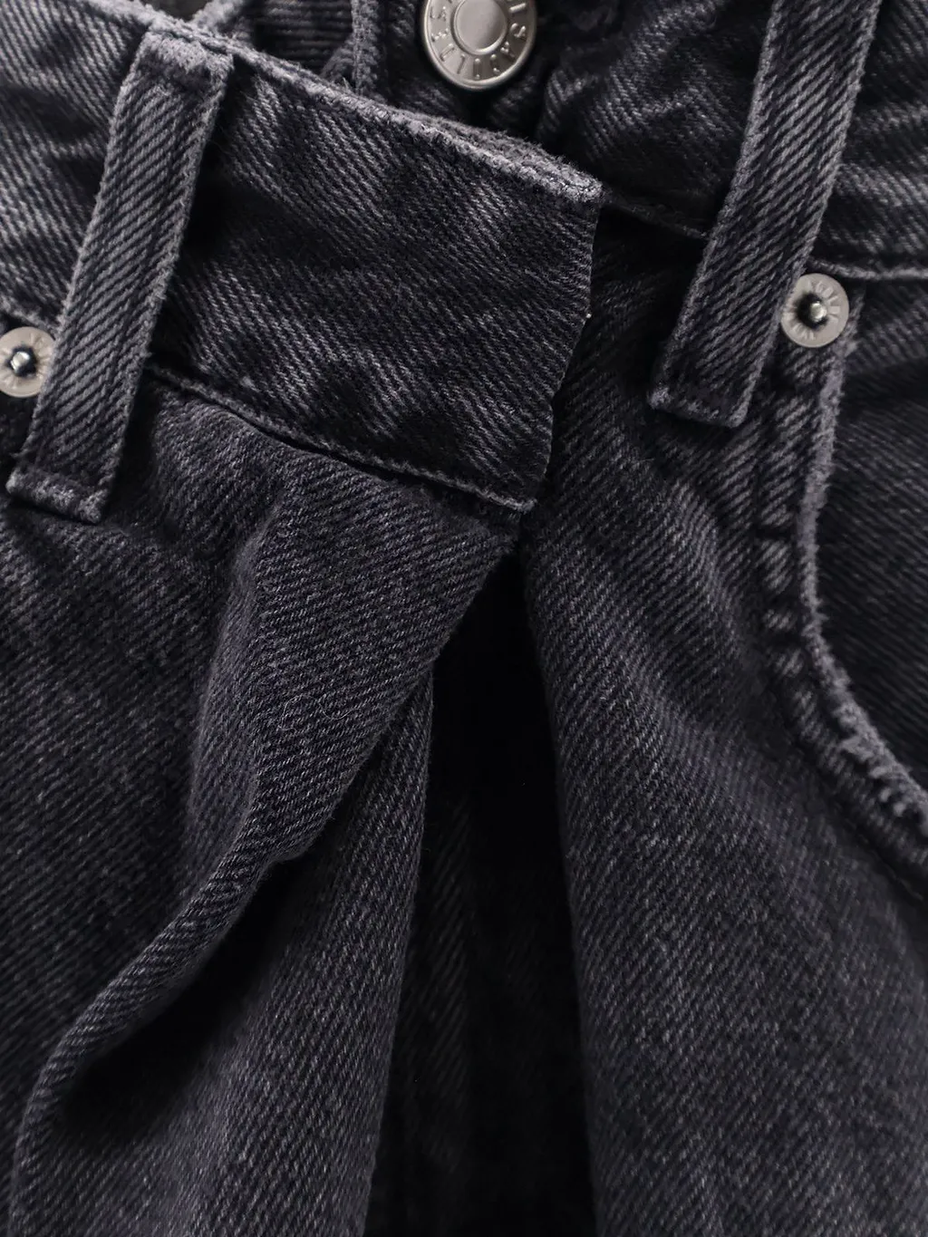 Agolde Pleated Wide-Leg Jeans