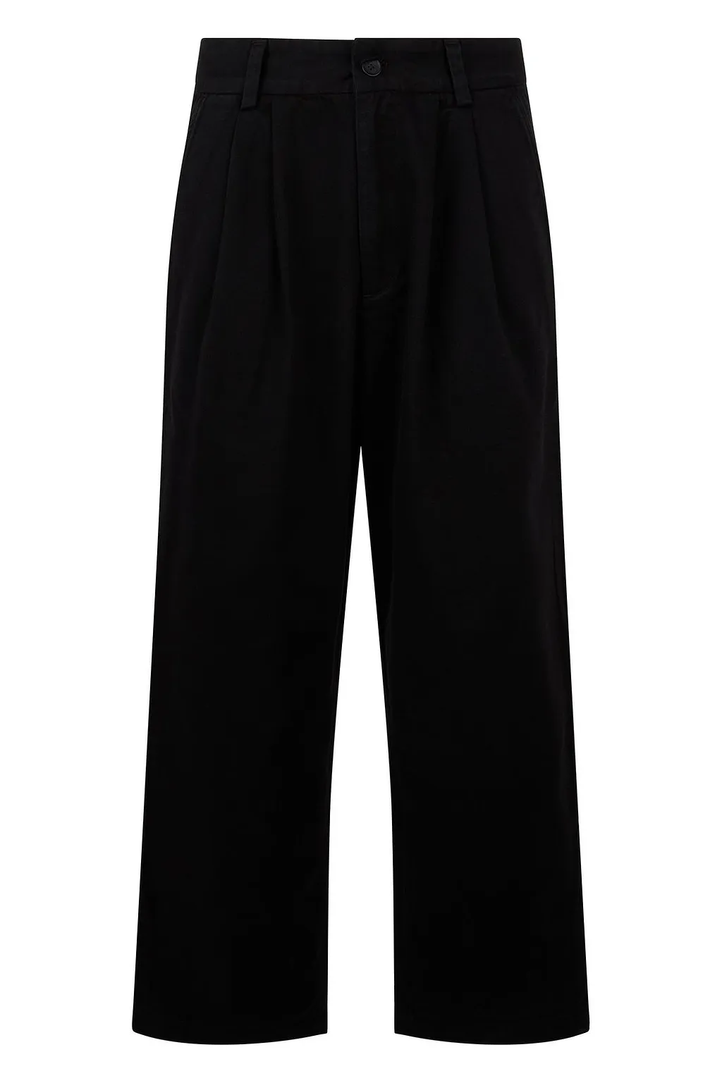 Pleated Wide-Leg Pants