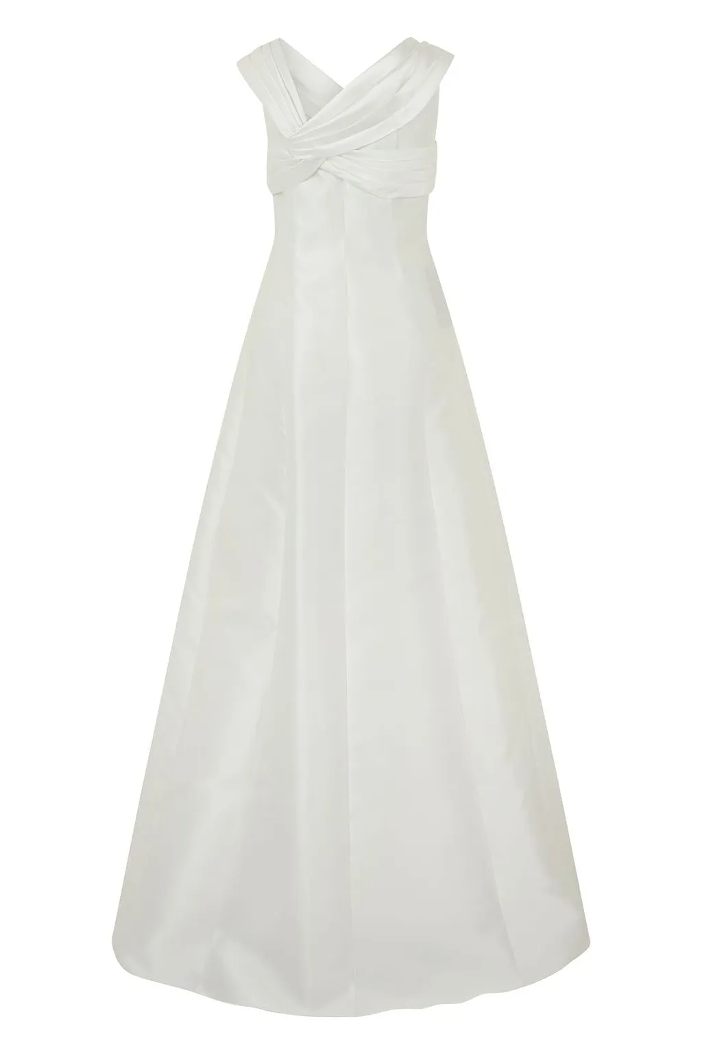 Alberta Ferretti Draped Strap Maxi Dress