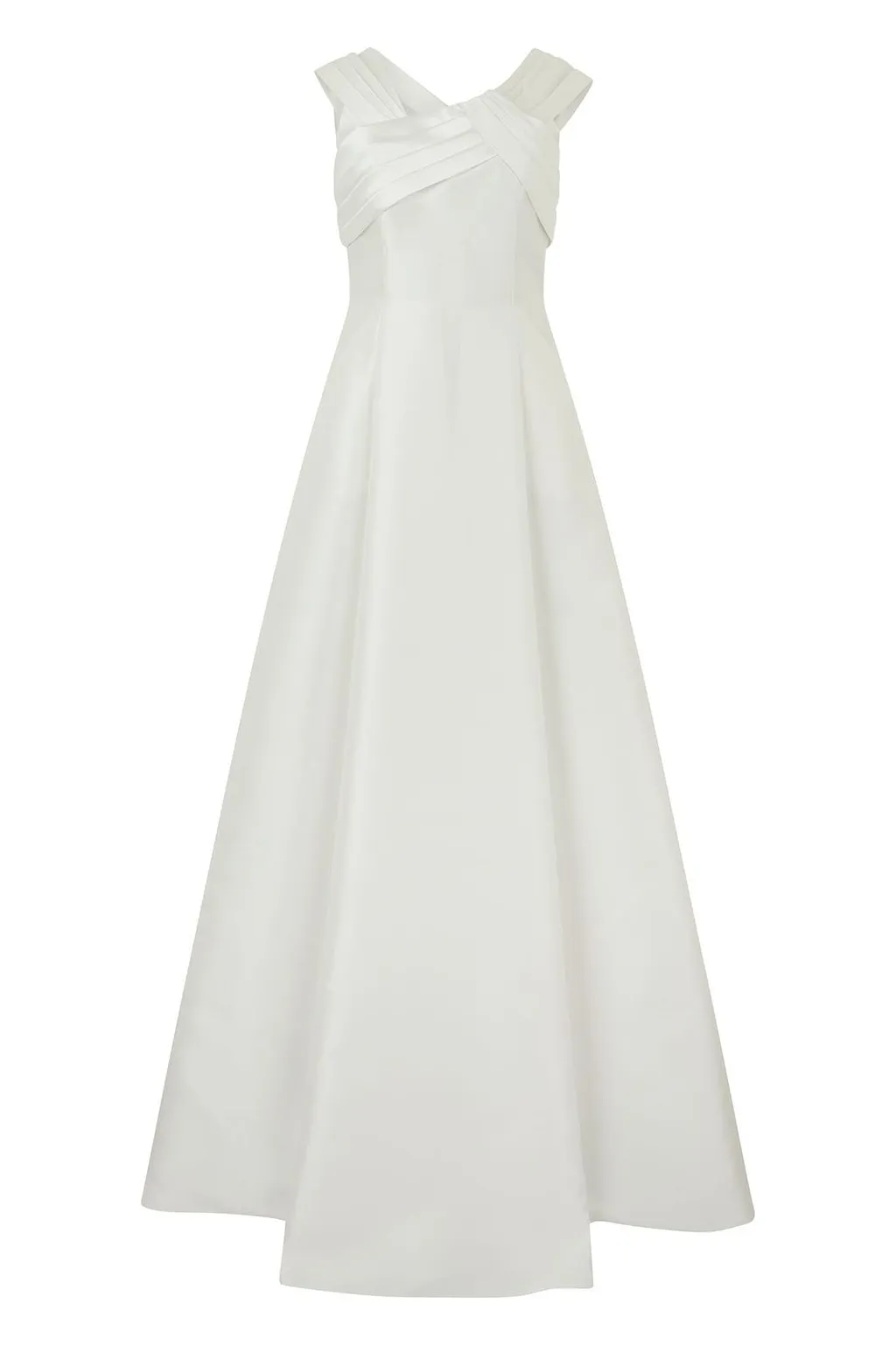 Alberta Ferretti Draped Strap Maxi Dress