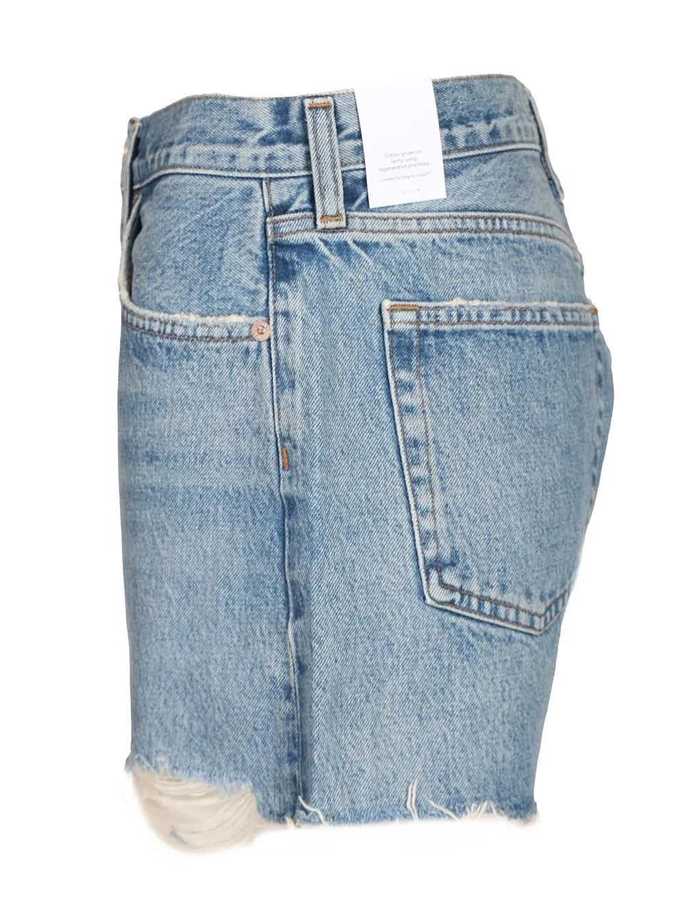 Parker Long Denim Shorts
