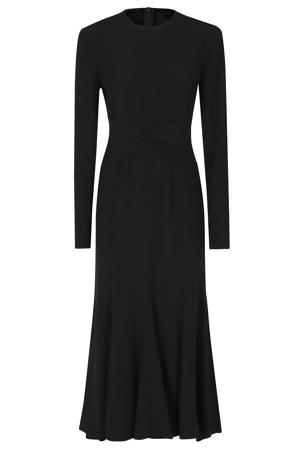 Alberta Ferretti Draped Waist Long Dress