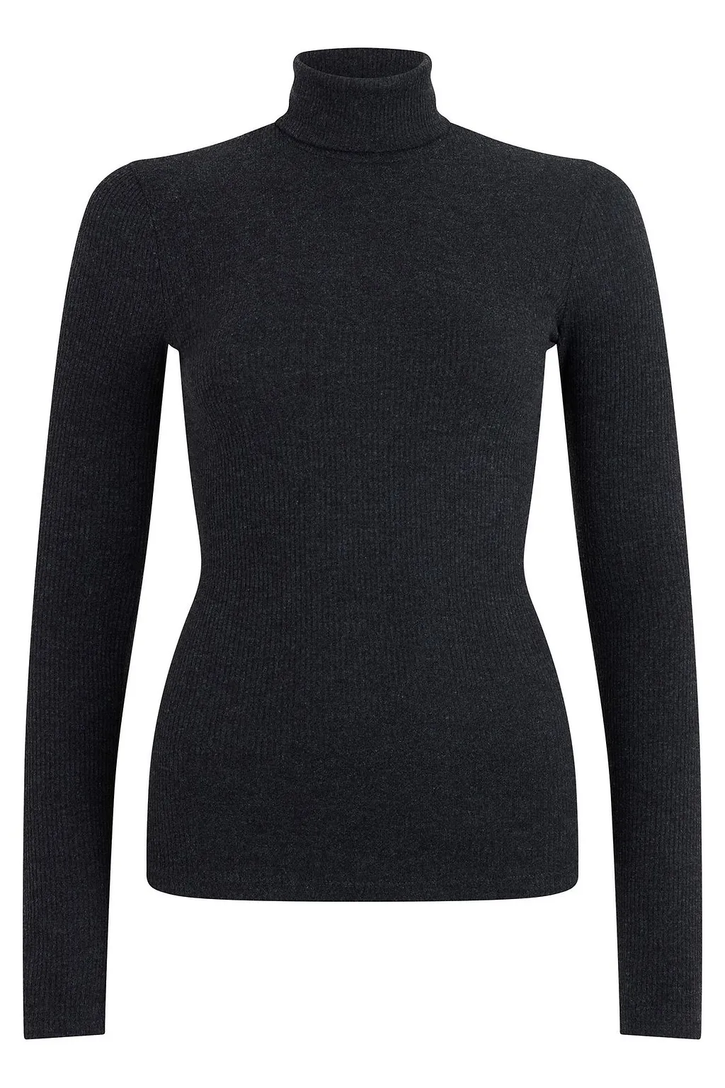 Agolde Ribbed Turtleneck Knitted Sweater