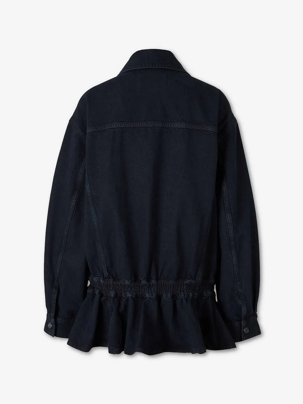 Rubik Peplum Denim Jacket