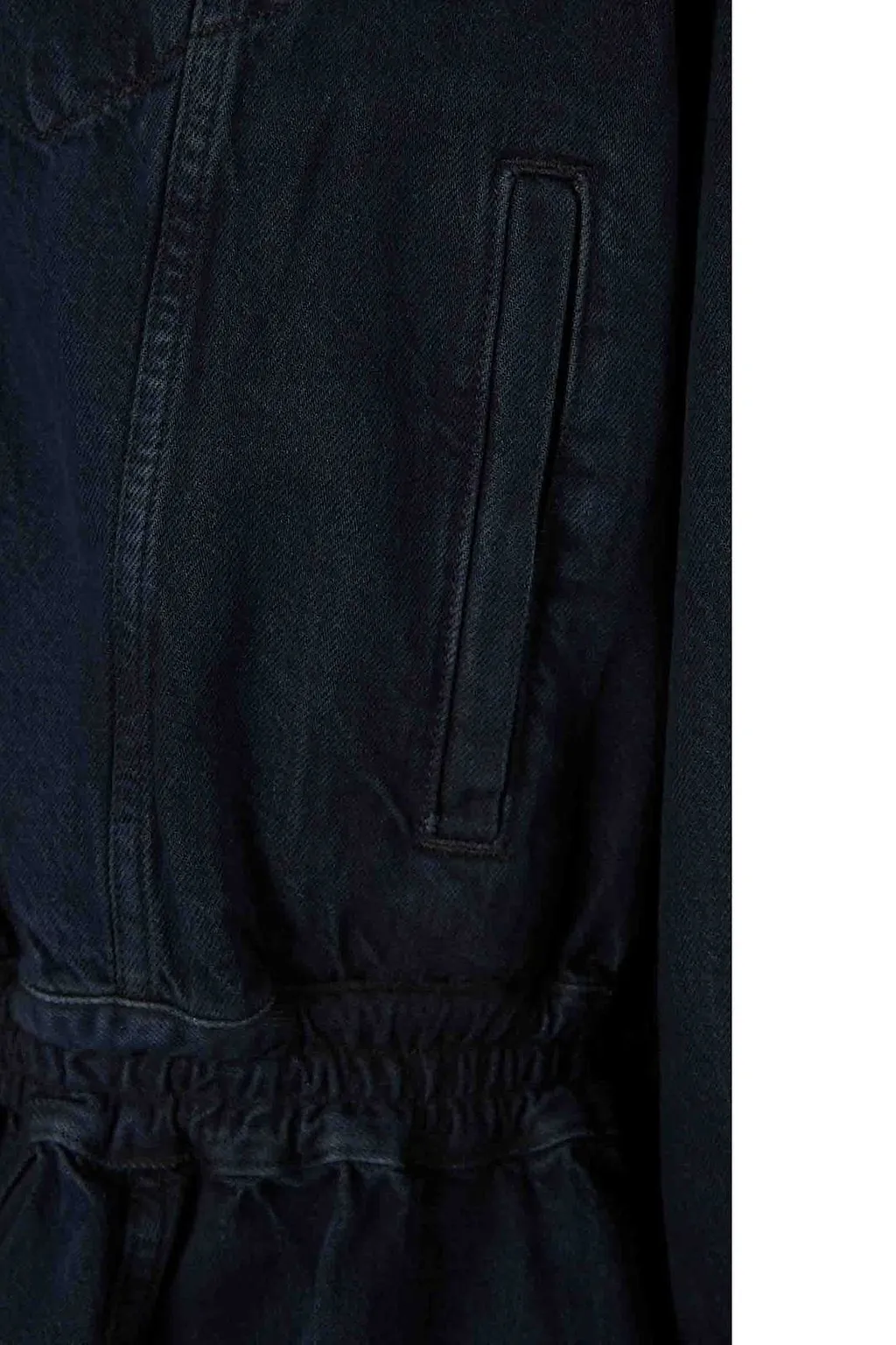 Rubik Peplum Denim Jacket