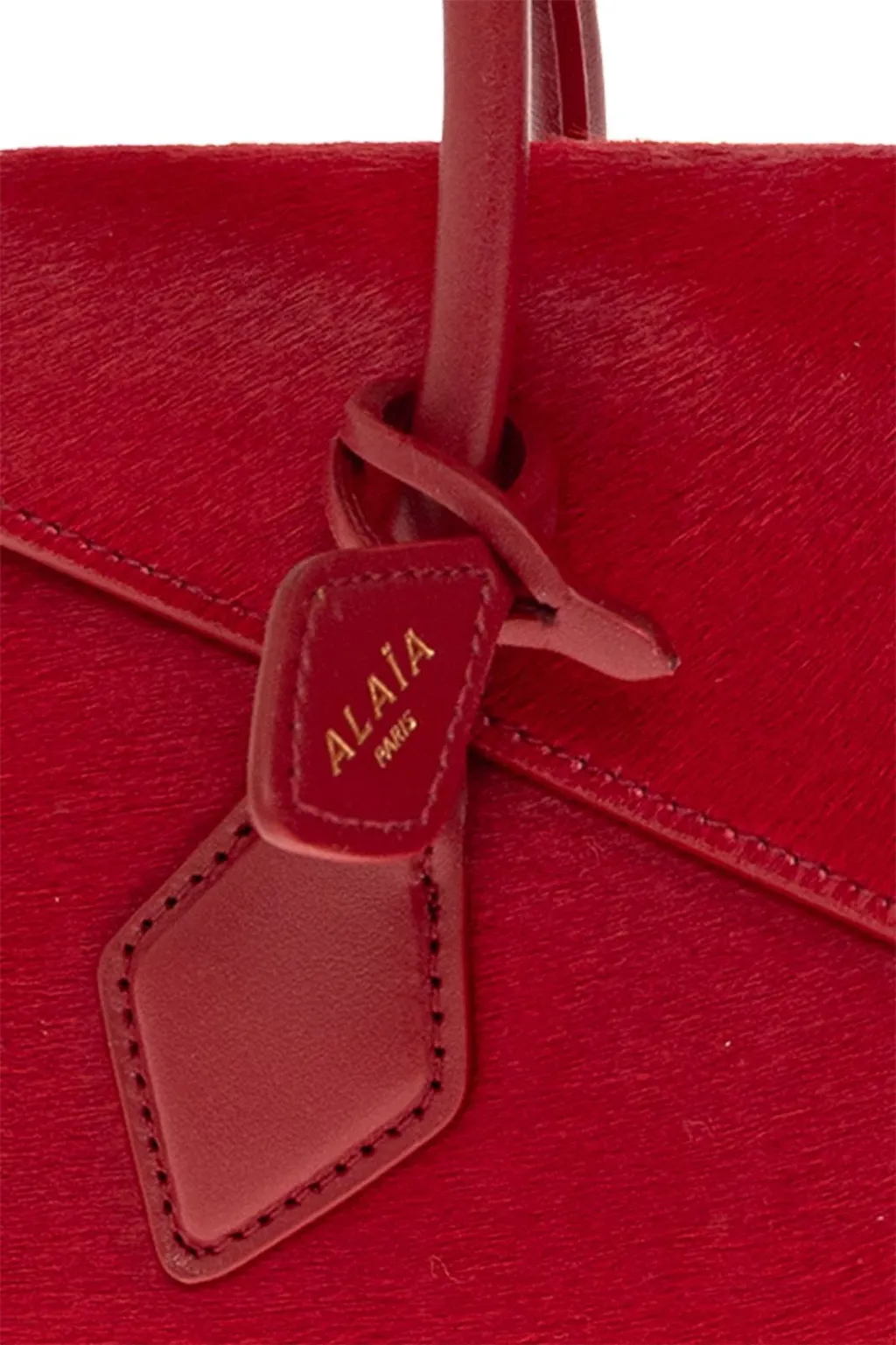 AlaÏA Le Teckel Flap Small Bag