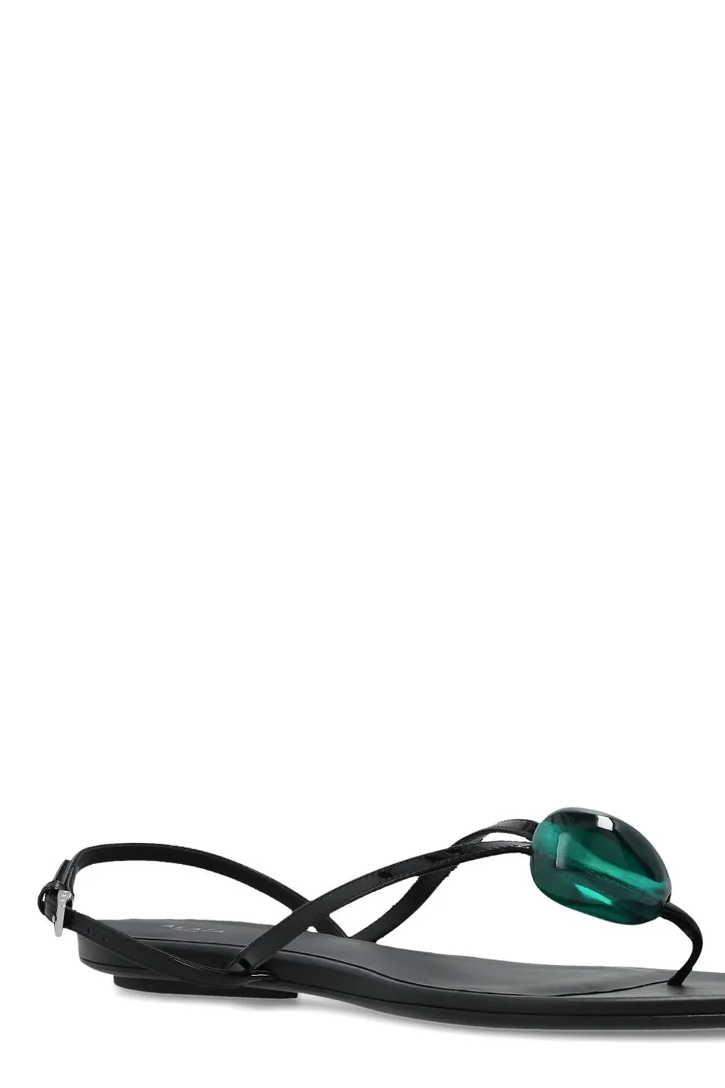 AlaÏA Embellished Flat Mules