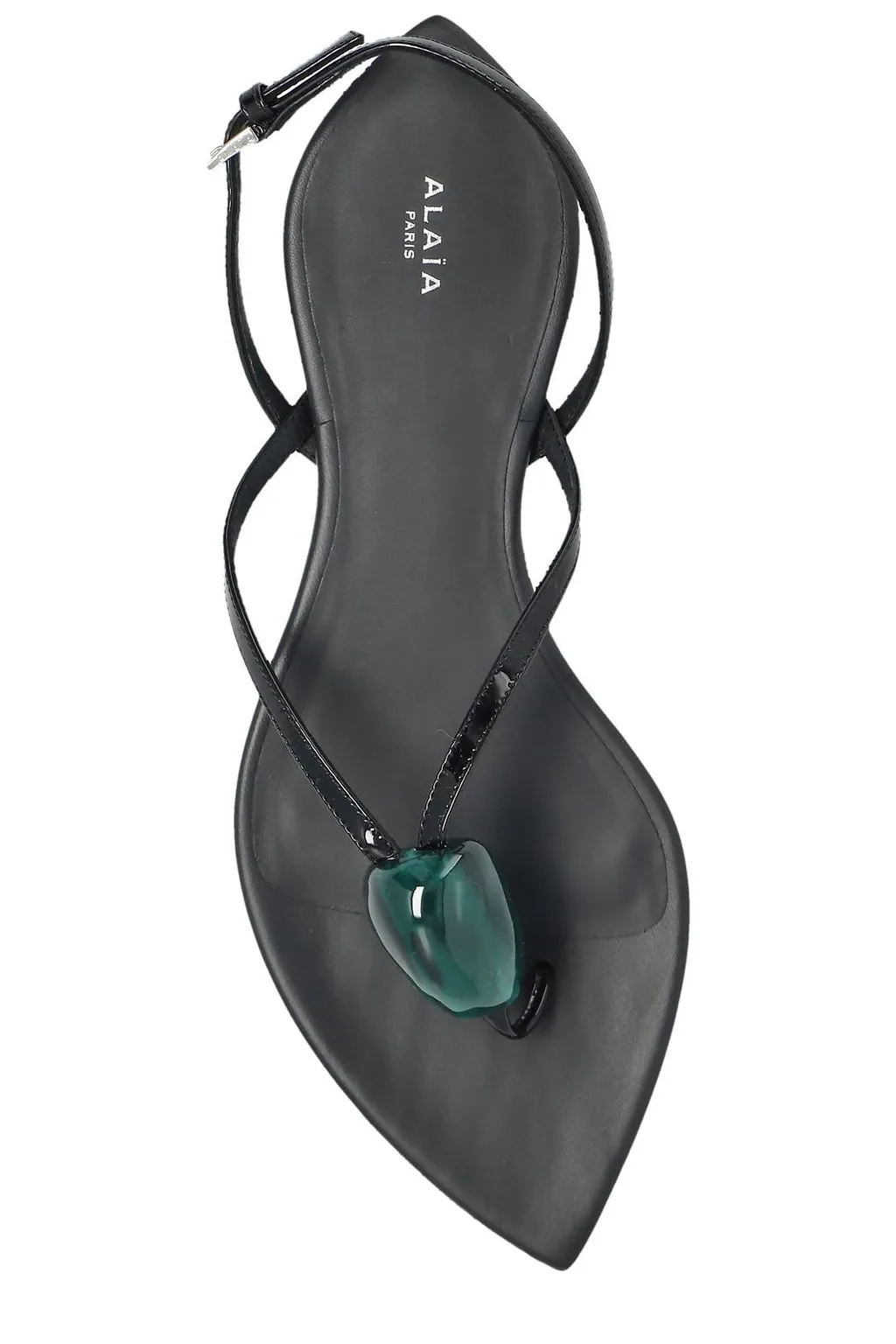 AlaÏA Embellished Flat Mules