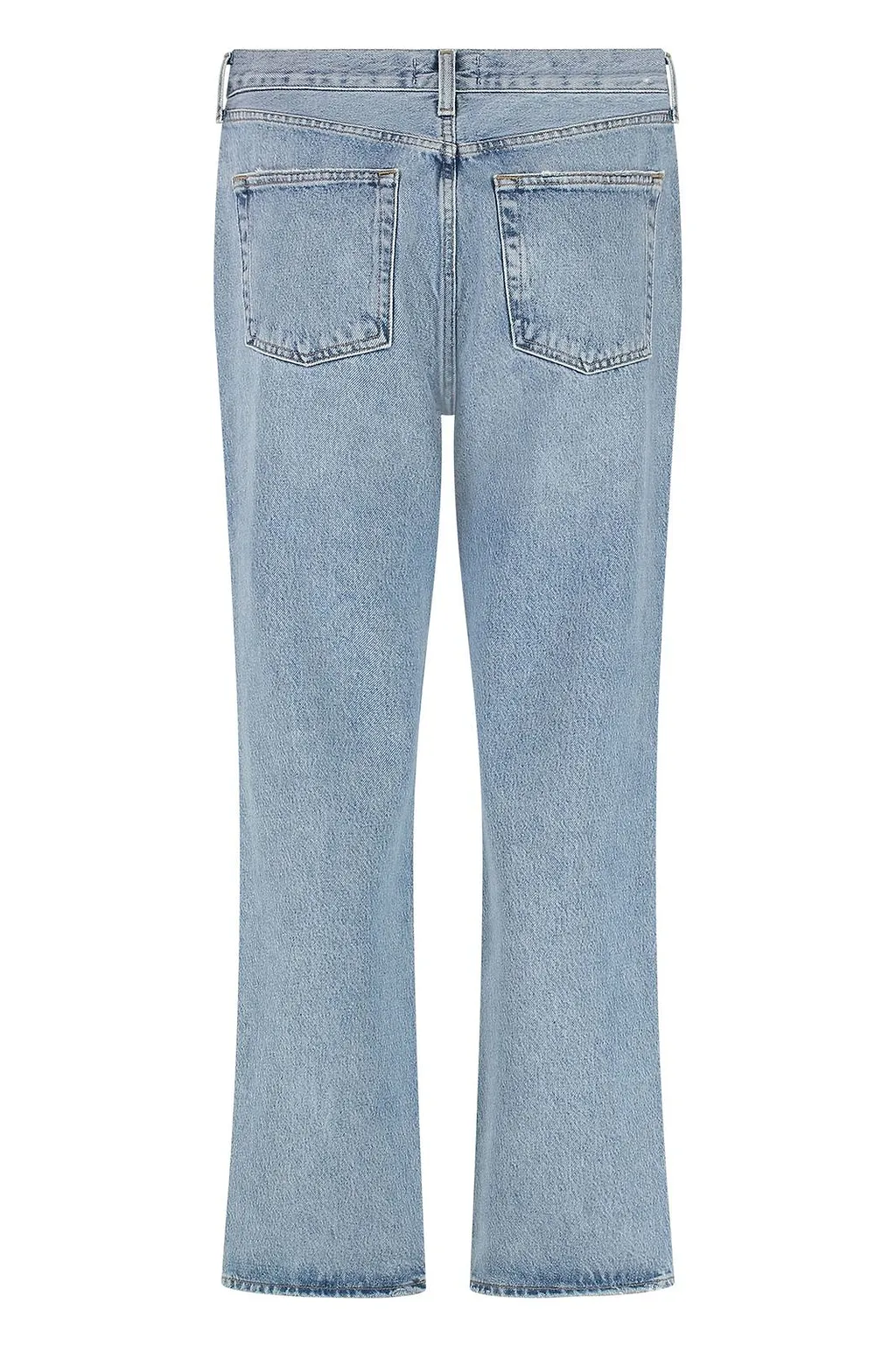 Agolde Valen Mid-Rise Straight Leg Jeans
