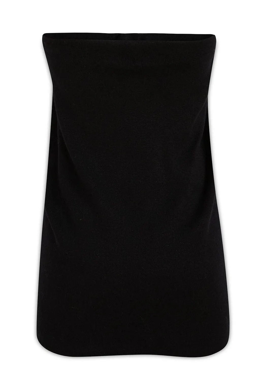 Ruched Strapless Knitted Top
