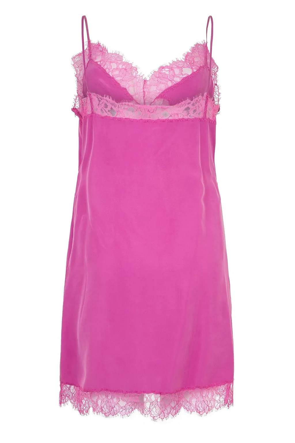 Alberta Ferretti Lace-Trim Slip Pyjamas