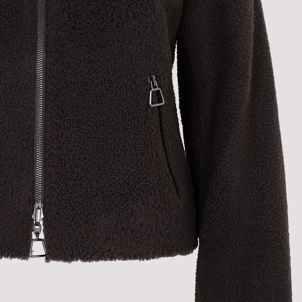 Akris Shearling Trim Jacket