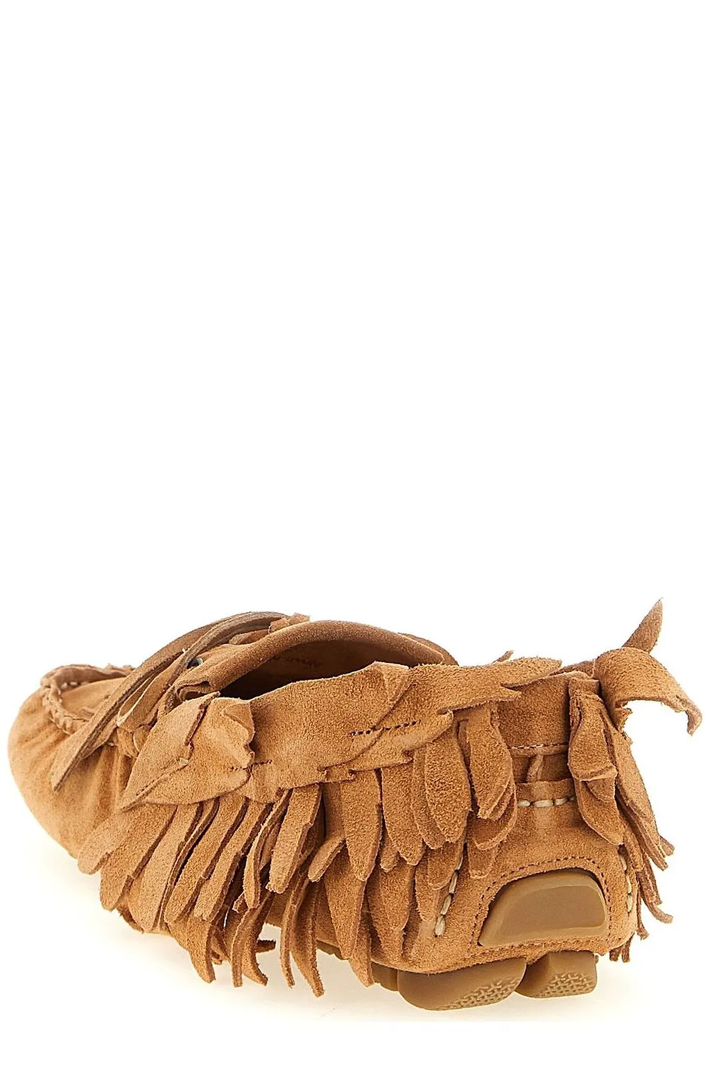 Alberta Ferretti Fringed Loafers