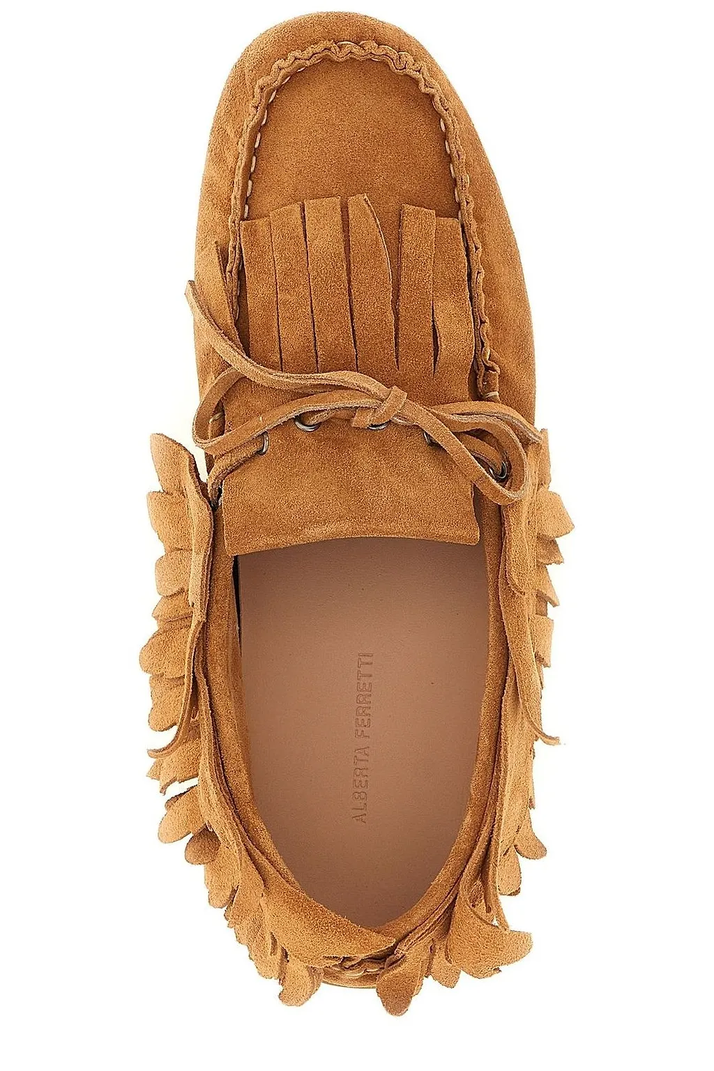 Alberta Ferretti Fringed Loafers
