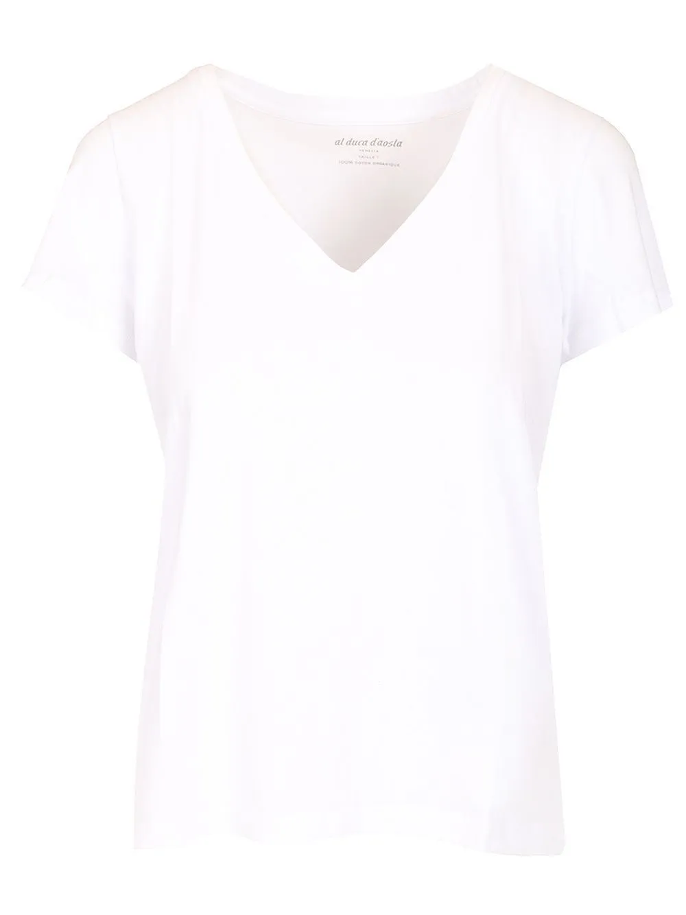 Cotton V-Neck T-Shirt