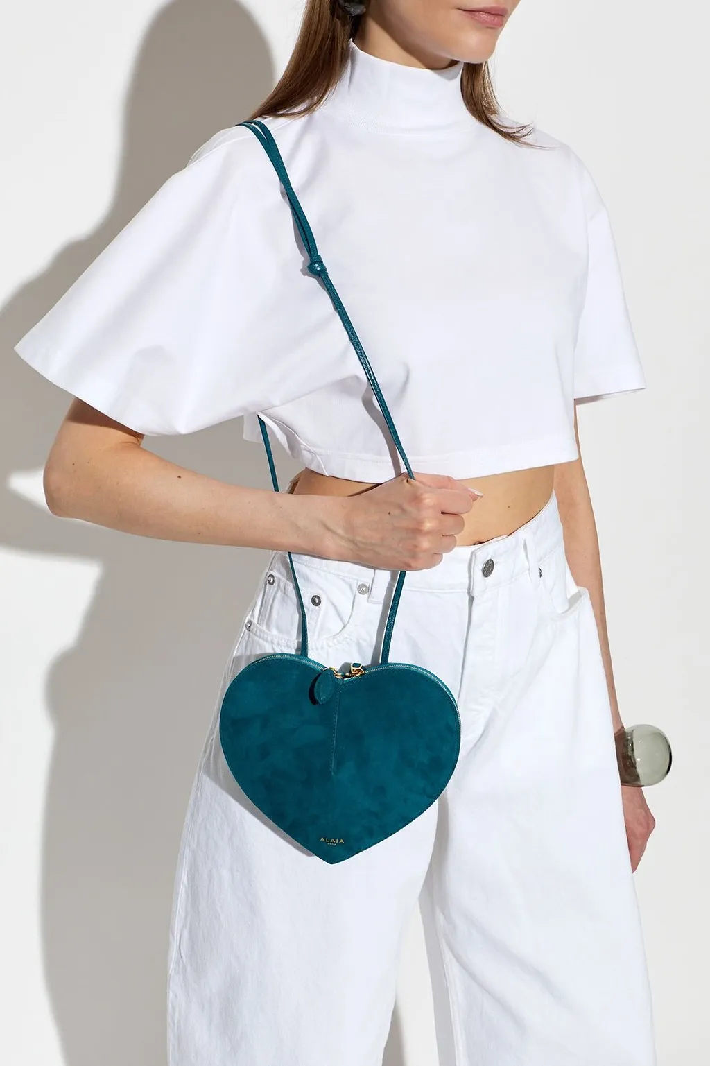 AlaÏA Le Coeur Heart Shoulder Bag