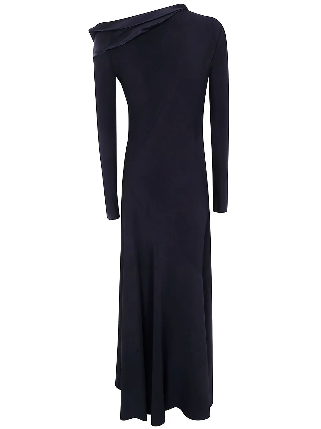 Alberta Ferretti One-Shoulder Long Dress