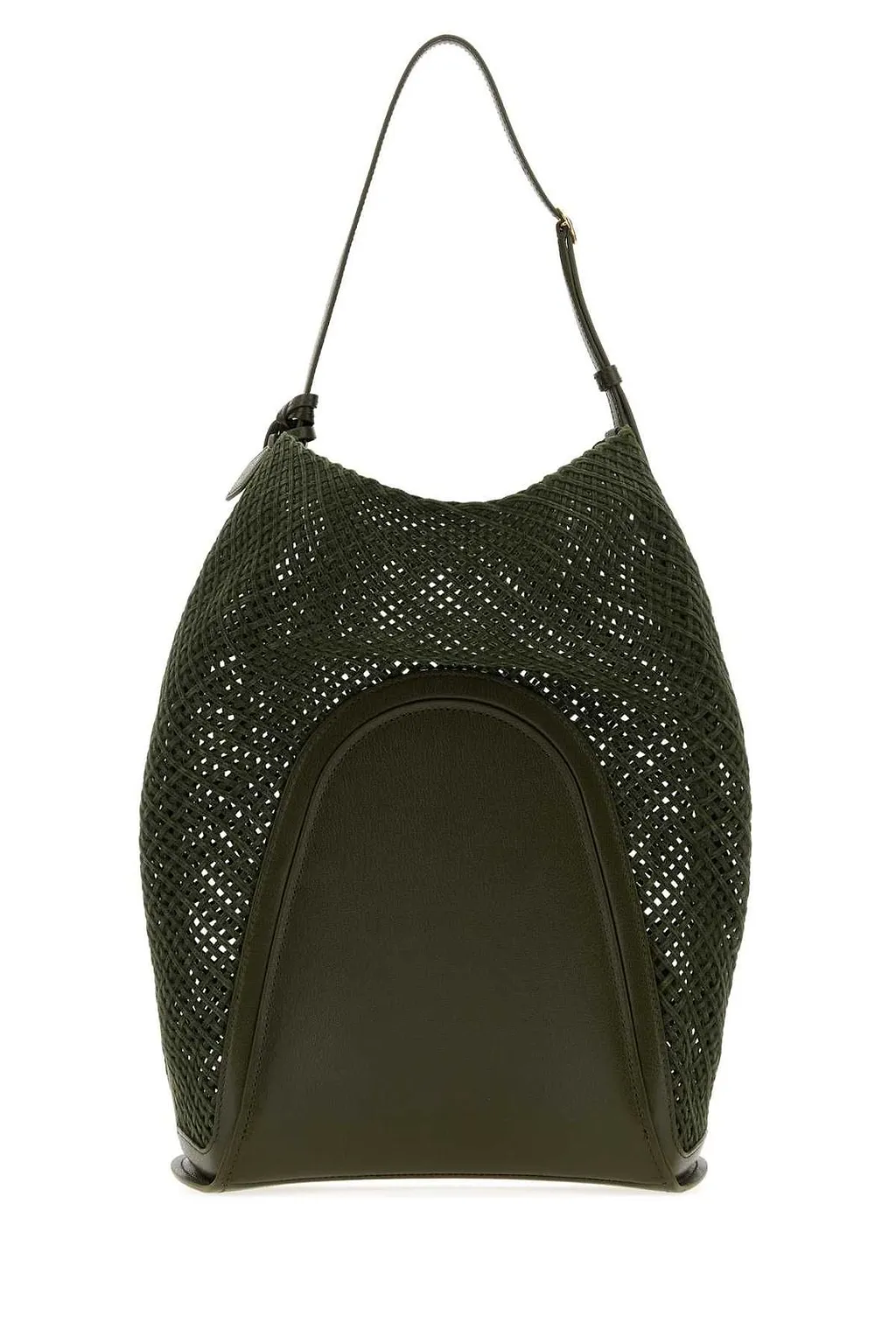 AlaÏA Le Hip Large Mesh Bucket Bag