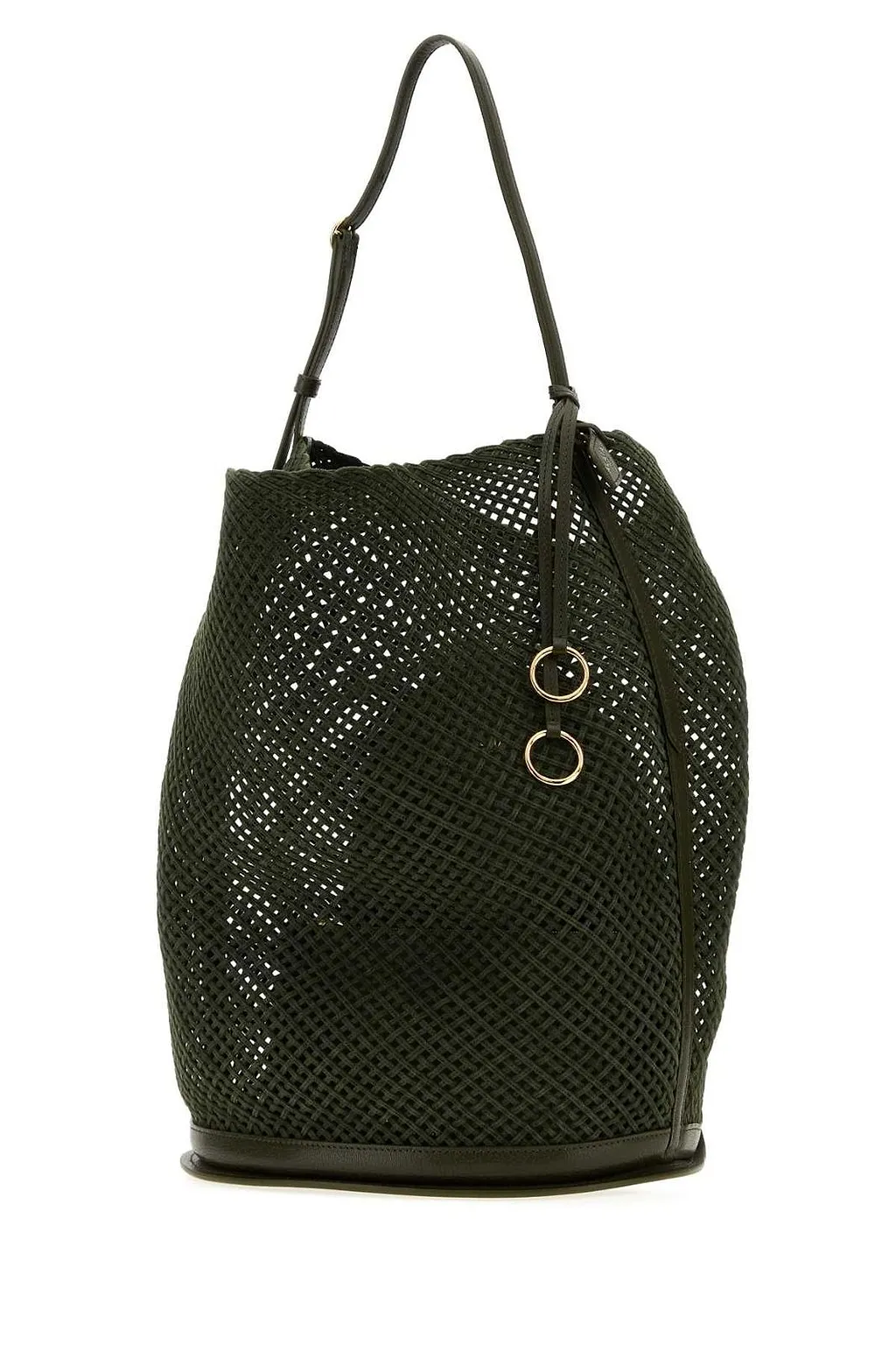 AlaÏA Le Hip Large Mesh Bucket Bag