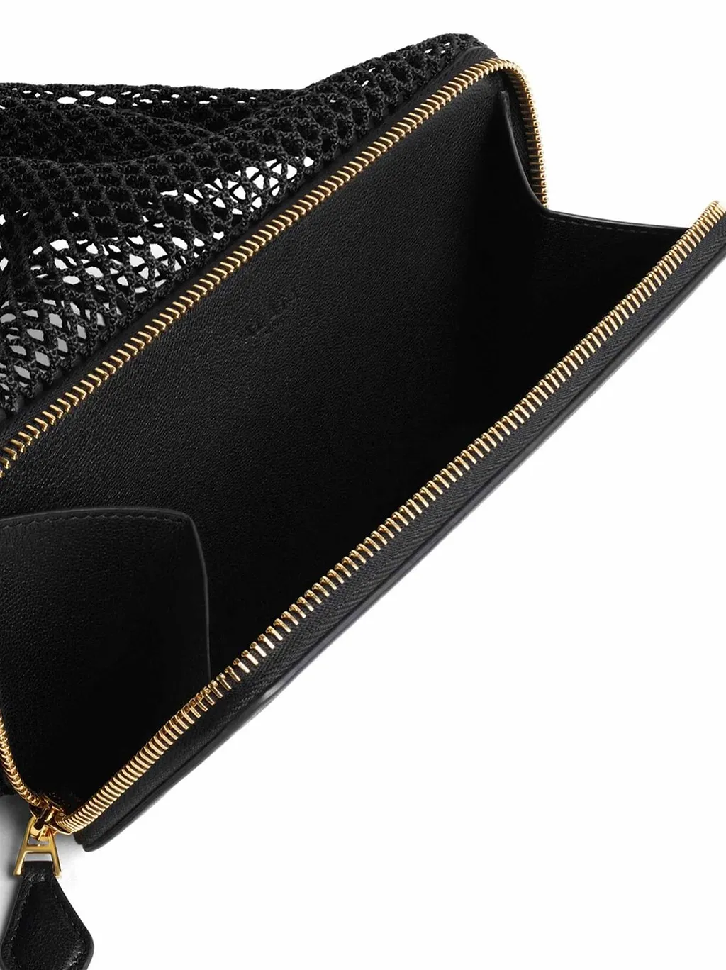 Fishnet Drawstring Shoulder Bag