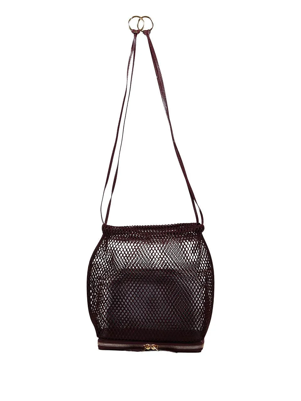 AlaÏA Le Pochon Mesh Shoulder Bag