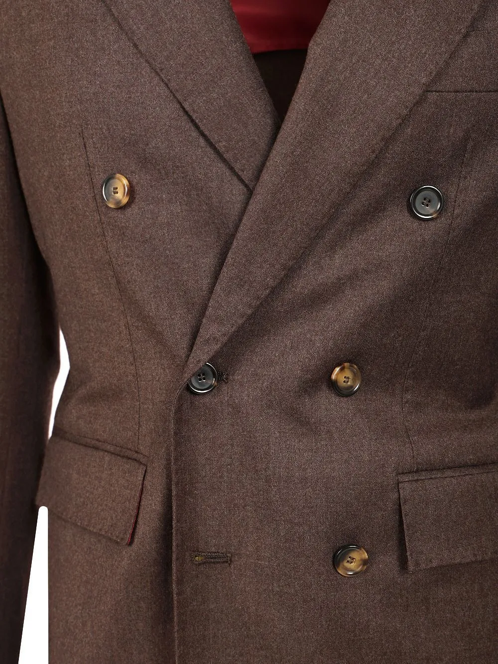 Al Duca D'aosta 1902 Double-Breasted Flannel Suit