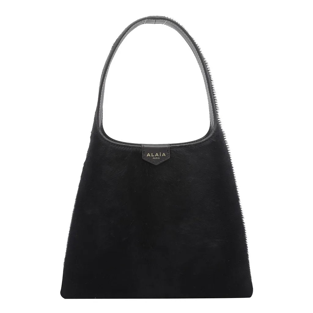 AlaÏA Logo Detailed Mini Hobo Bag
