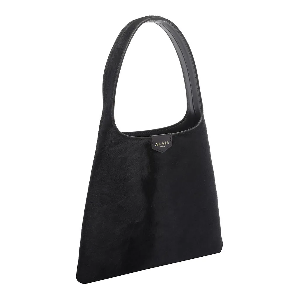 AlaÏA Logo Detailed Mini Hobo Bag