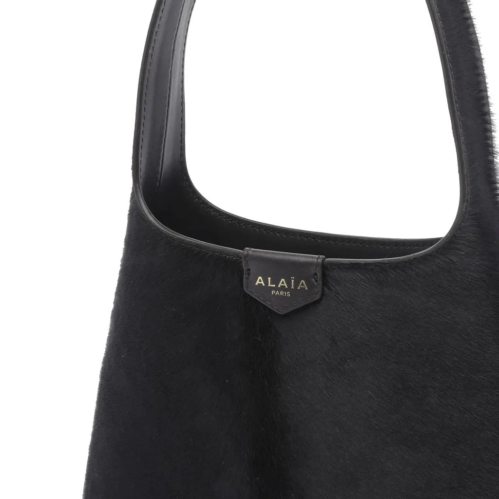 AlaÏA Logo Detailed Mini Hobo Bag