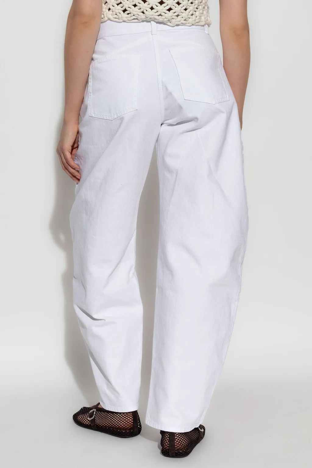 AlaÏA Low Waist Round Jeans